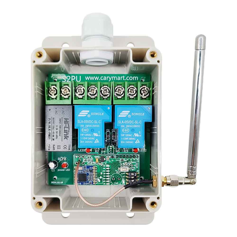 Interrupteur Sans Fil DC 12V 24V 30A RF Pour Vérin électrique Ou Moteur U2013 Magasin D Interrupteur Sans Fil DC 12V 24V 30A RF Pour Vérin électrique Ou Moteur U2013 Magasin D