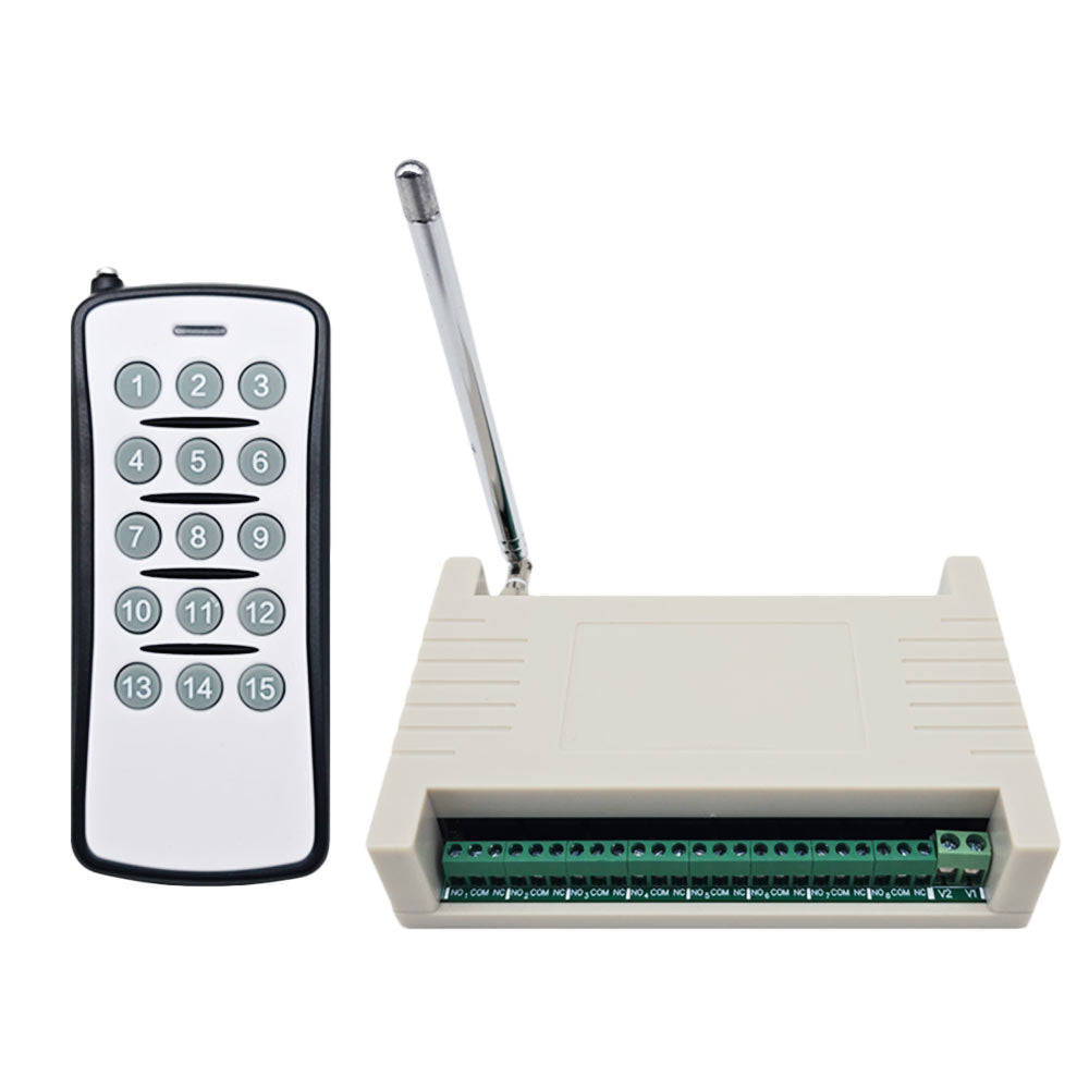 Interrupteur Télécommande Sans Fil 3 Canaux DC 5-30V - Mini Relais Pour LED Et Serrures