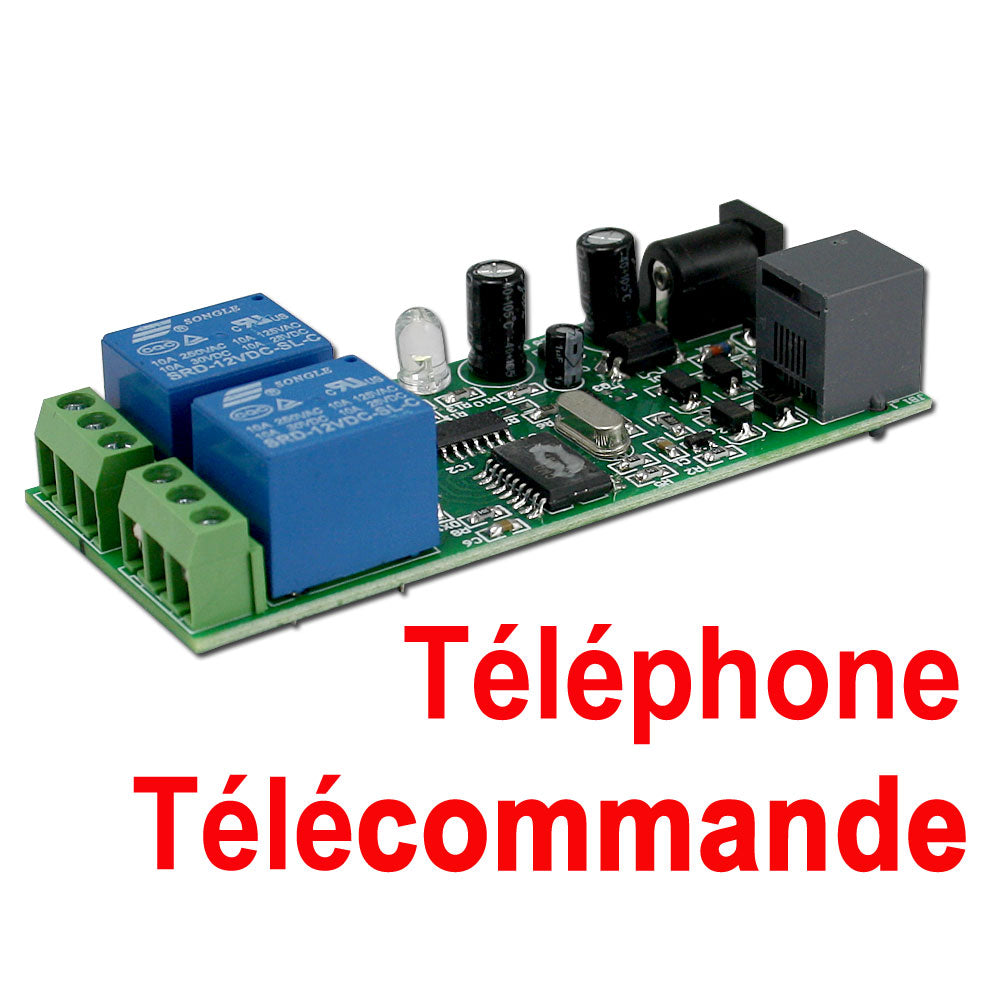 Mini CC 12V Module Relais de Commande Par Téléphone