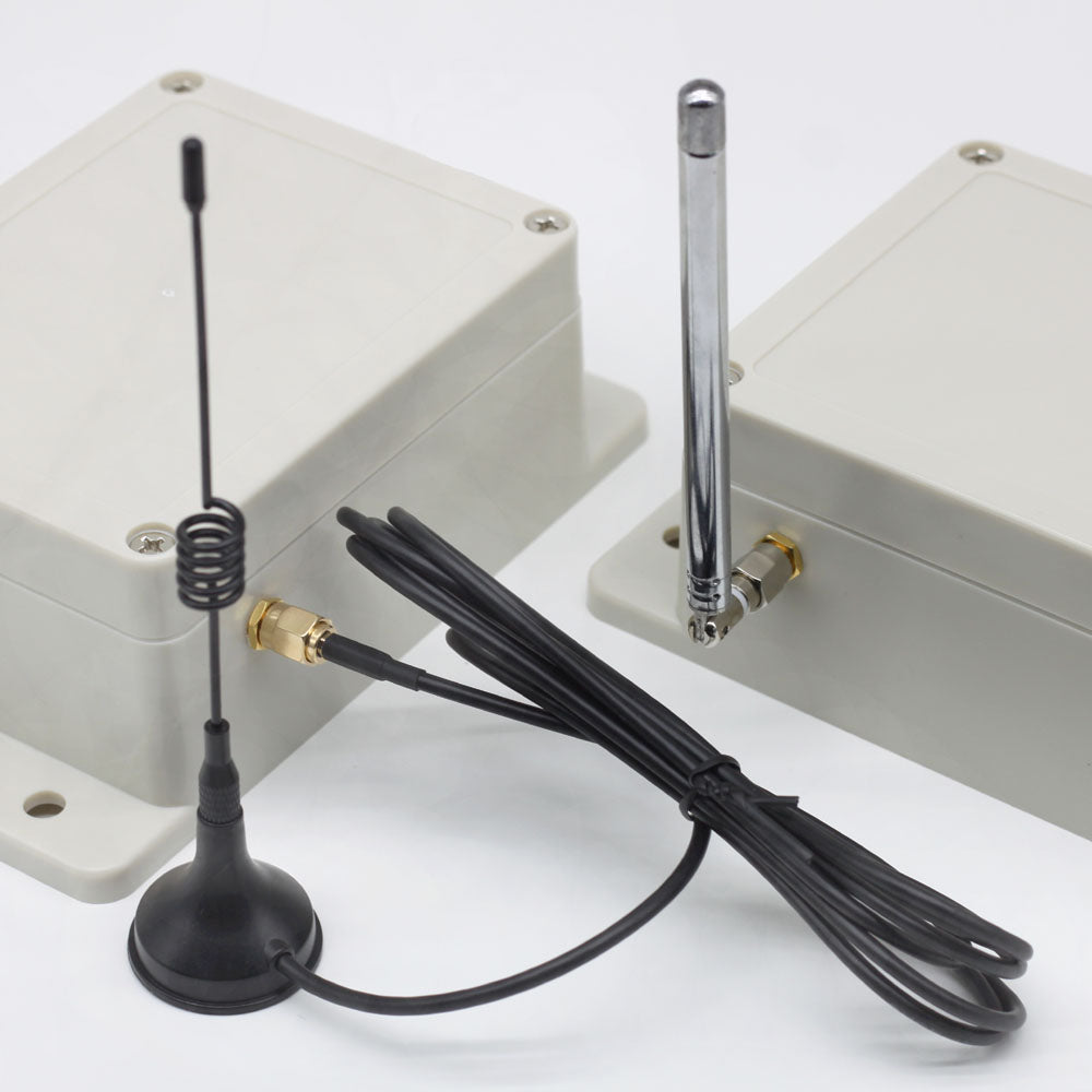 Interrupteur à Distance de Relais 12V-48V, Interrupteur de Télécommande RF  sans Fil, Portée 50M, Module de Relais à 2 Canaux, Récepteur émetteur