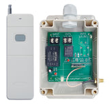 10A Kit Interrupteur Télécommande Sans Fil 1 Canal Sortie CC 2 km (Modèle: 0020491)