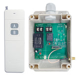 10A Kit Interrupteur Télécommande Sans Fil 1 Canal Sortie CC 2 km (Modèle: 0020491)