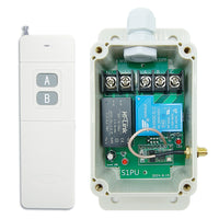 1 Voie 230V 6.9KW Kit Interrupteur Relais Télécommande Sans Fil 2km (Modèle: 0020489)
