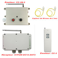 5000M CC 12V Kit Interrupteur Télécommande Sans Fil Pour Commande Niveau d'eau