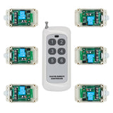 Six CC 30A Étanche Interrupteur Sans Fil avec Un 6 Bouton Télécommande