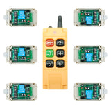 Six CC 30A Étanche Interrupteur Sans Fil avec Un 6 Bouton Télécommande