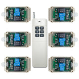 Six 1 Voie 230V 30A Interrupteurs Sans Fil avec Télécommande (Modèle: 0020739)