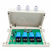 5 Km Interrupteur Sans Fil 4 Voies 30A Sorties CC Récepteur Radio (Modèle: 0020670)