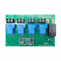 5 Km Interrupteur Sans Fil 230V 30A Sortie CA 4 Voies Récepteur Radio (Modèle: 0020672)