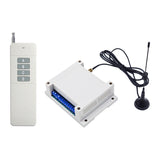 4 Voies CC 12V 24V 7A Kit Interrupteur Sans Fil avec Télécommande 5 km (Modèle: 0020013)