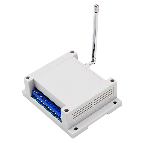 12V 24V Interrupteur Sans Fil Récepteur 4 Voies 7A Sortie Relais 5 km (Modèle: 0020012)