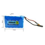 24V Paquet de Batterie au Lithium Rechargeable 8400mAh