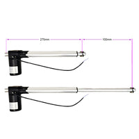 12V 24V vérin électrique 6000N 600kg course 100mm avec télécommande (Modèle: 0020581)