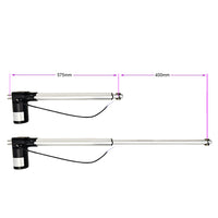 12V 24V vérin électrique 6000N 600kg course 400mm avec télécommande (Modèle: 0020584)
