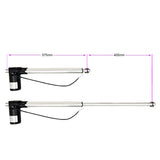 12V 24V vérin électrique 6000N 600kg course 400mm avec télécommande (Modèle: 0020584)