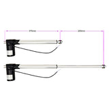 12V 24V vérin électrique 6000N 600kg course 200 mm avec télécommande (Modèle: 0020582)