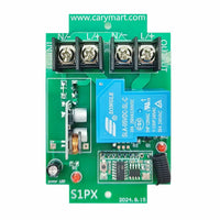 12 Étanche CC 30A Interrupteur Sans Fil et 1 Télécommande avec 12 Boutons (Modèle: 0020735)