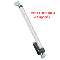 Vérin électrique 12V 24V 36V 48V étanche 3500N 350kg Course 450 mm (Modèle: 0041941)