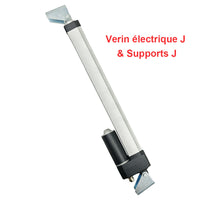 Vérin électrique 12V 24V 36V 48V étanche 3500N 350kg Course 350 mm (Modèle: 0041939)