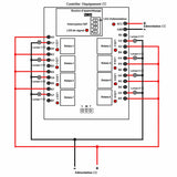 Longue Distance 5000 Mètre 8 Voies Kit Interrupteur Sans Fil avec Télécommande (Modèle: 0020055)