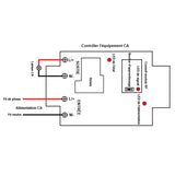 Douze 1 canal 230V 30A interrupteurs sans fil avec télécommande (Modèle: 0020740)