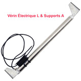 12V 24V 80kg vérin électrique inox actionneur linéaire série L course 600mm (Modèle: 0041972)