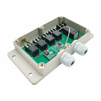 4 Canaux 220V 10A Interrupteur Sans Fil Récepteur Radio 5km (Modèle: 0020225)