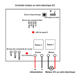 12V 24V 6000N 600kg Course 500mm Vérin Électrique avec Kit Télécommande Sans Fil (Modèle: 0020585)