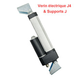 12V 24V 3500N vérin électrique étanche série J4 course 100mm réglable (Modèle: 0041934-4)