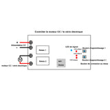 7~32V Interrupteur WiFi Intelligent pour Moteur CC Vérin Électrique
