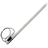 12V 24V 80kg vérin électrique inox actionneur linéaire série L course 350mm (Modèle: 0041968)