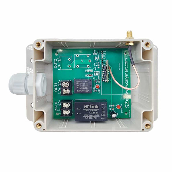 1 Voie Étanche Interrupteur Sans Fil 230V 2300 Watt Récepteur Radio (Modèle: 0020393)