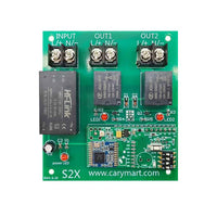 10A Kit Interrupteur Télécommande Sans Fil 5 km 2 Voies Sortie CA 230V (Modèle: 0020149)