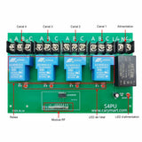230V 30A Kit Interrupteur Télécommande Sans Fil Sortie Relais 4 Voies (Modèle: 0020448)