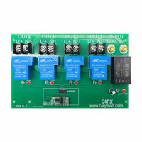 230V Interrupteur Sans Fil 6900 Watt Récepteur Radio 4 Voie CA Sortie (Modèle: 0020478)
