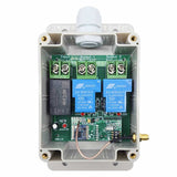230V interrupteur sans fil étanche récepteur sortie CA à 2 voies 5km (Modèle: 0020135)