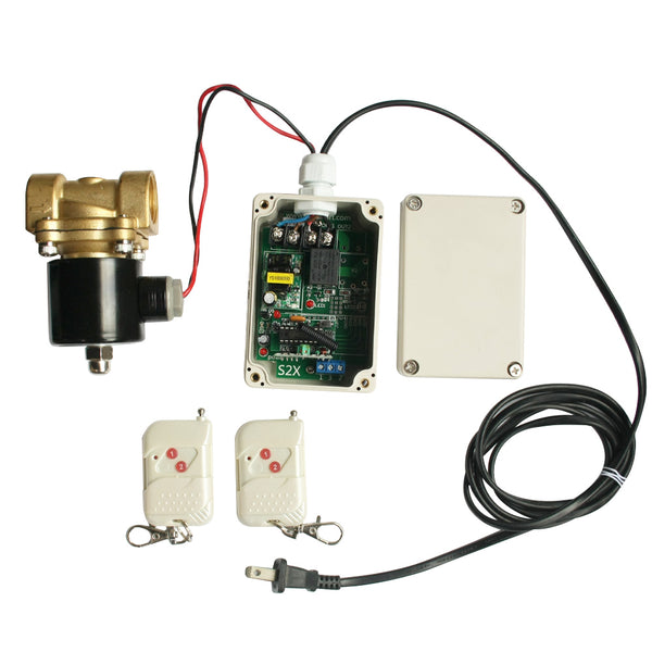 Kit Télécommande Sans Fil avec Interrupteur et Électrovanne 220V (Modèle: 0020567)