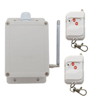 Kit Interrupteur Télécommande Sans Fil 2 Voies 220V Entrée Sortie (Modèle: 0020396)