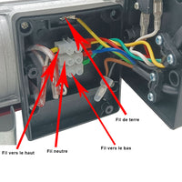 Kit Interrupteur Télécommande Sans Fil Pour Treuil Électrique 220V (Modèle: 0020801)