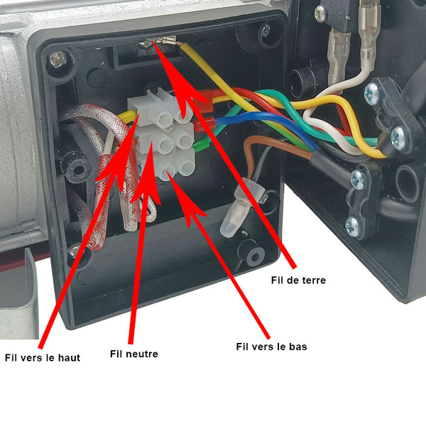 Kit Interrupteur Télécommande Sans Fil Pour Treuil Électrique 220V