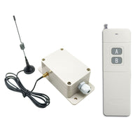 Kit Interrupteur Télécommande Sans Fil 1 Canal 230V 30A Sortie 2 km (Modèle: 0020059)