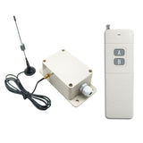 Kit Interrupteur Télécommande Sans Fil 1 Canal 230V 30A Sortie 2 km (Modèle: 0020059)