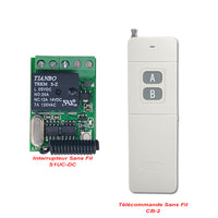 1 Voie CC 5~12V Mini Module Relais Kit Interrupteur Télécommande Sans Fil (Modèle: 0020647)