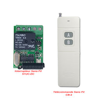 1 Voie CC 5~12V Mini Module Relais Kit Interrupteur Télécommande Sans Fil (Modèle: 0020647)