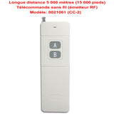 2 Voies CC 8V~80V 30A Interrupteur Sans Fil avec Télécommande 5km (Modèle: 0020105)