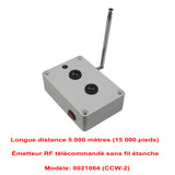 2 Voies CC 8V~80V 30A Interrupteur Sans Fil avec Télécommande 5km (Modèle: 0020105)