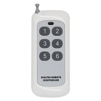 500 Mètres 6 Boutons Télécommande Sans Fil Émetteur RF (Modèle: 0021013)