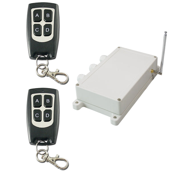 4 Voies 30A CC 6V 9V 12V 24V Entrée Sortie Kit Interrupteur Télécommande Sans Fil (Modèle: 0020473)