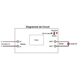 1 Canal CC 8V~15V 30A Interrupteur Sans Fil ou Récepteur Radio (Modèle: 0020008)