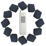 12 CC Mini Petite Taille Interrupteurs Sans Fil avec 1 Télécommande (Modèle: 0020630)